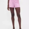 Leichte CashSoft-Pointelle-Pyjama-Shorts mit Herzmuster