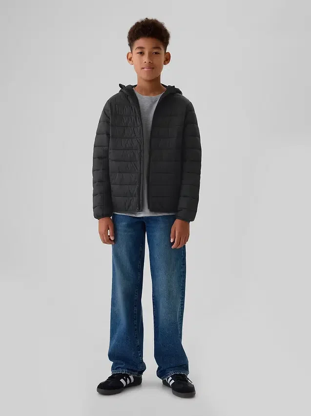 Leichte Primaloft®-Daunenjacke für Kinder aus recyceltem Material