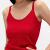 Leichtes CashSoft-Pointelle-Pyjama-Oberteil mit Herzmuster