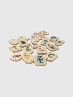 Lernset „Alphabet mit Handzeichen“