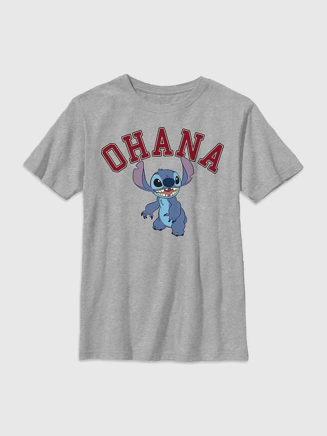 Lilo und Stitch Ohana-College-T-Shirt