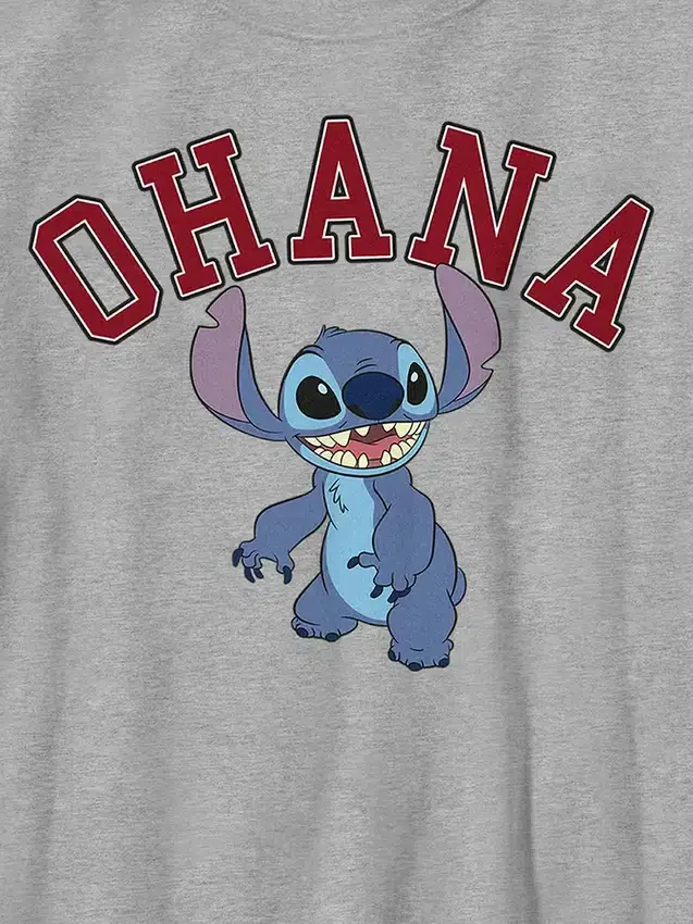 Lilo und Stitch Ohana-College-T-Shirt