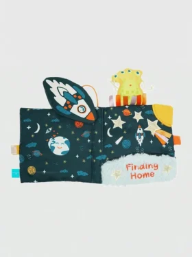 „Little Rocket Finds Home“ – Weiches Knister-Aktivitätsbuch