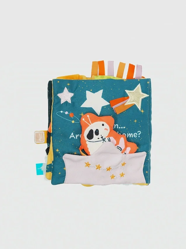 „Little Rocket Finds Home“ – Weiches Knister-Aktivitätsbuch