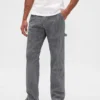 Locker sitzende Straight-Carpenter-Jeans