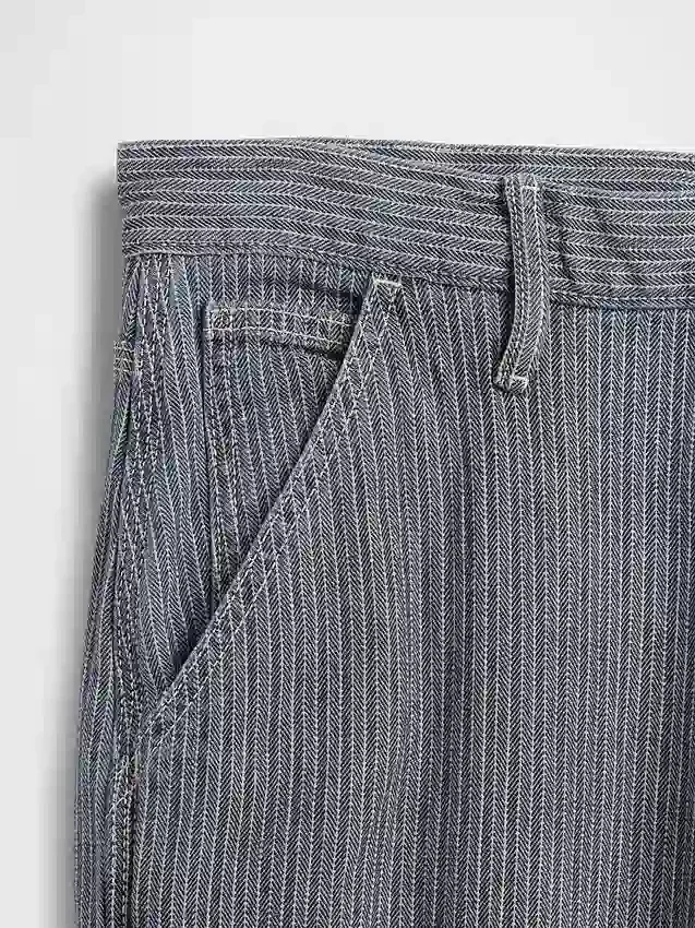 Locker sitzende Straight-Carpenter-Jeans