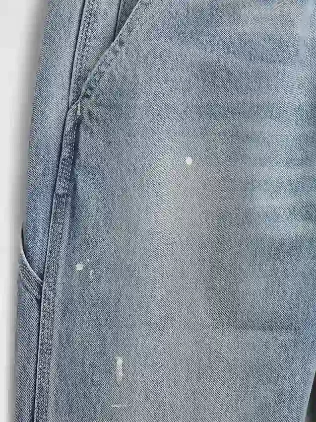 Locker sitzende Straight-Carpenter-Jeans