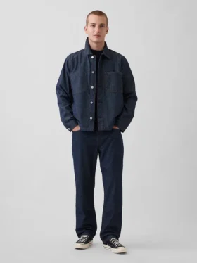 Locker sitzende Straight-Jeans