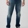 Locker sitzende Straight-Jeans