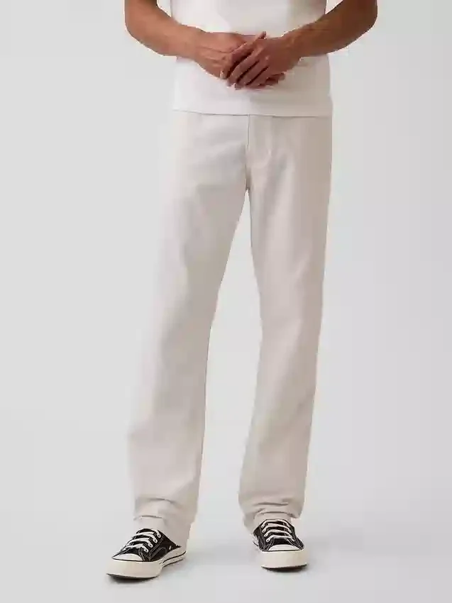 Locker sitzende Straight-Jeans