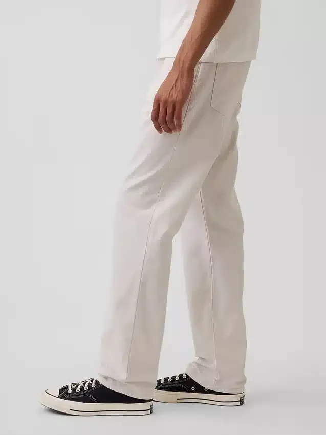 Locker sitzende Straight-Jeans