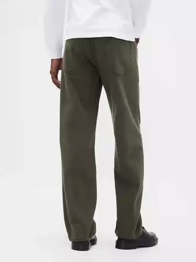 Locker sitzende Straight-Jeans