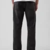 Locker sitzende Straight-Jeans