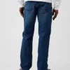 Locker sitzende Straight-Jeans