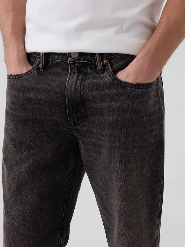 Locker sitzende Straight-Jeans