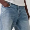 Locker sitzende Straight-Jeans