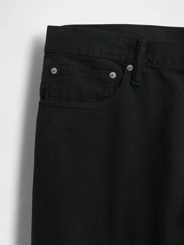 Locker sitzende Straight-Jeans