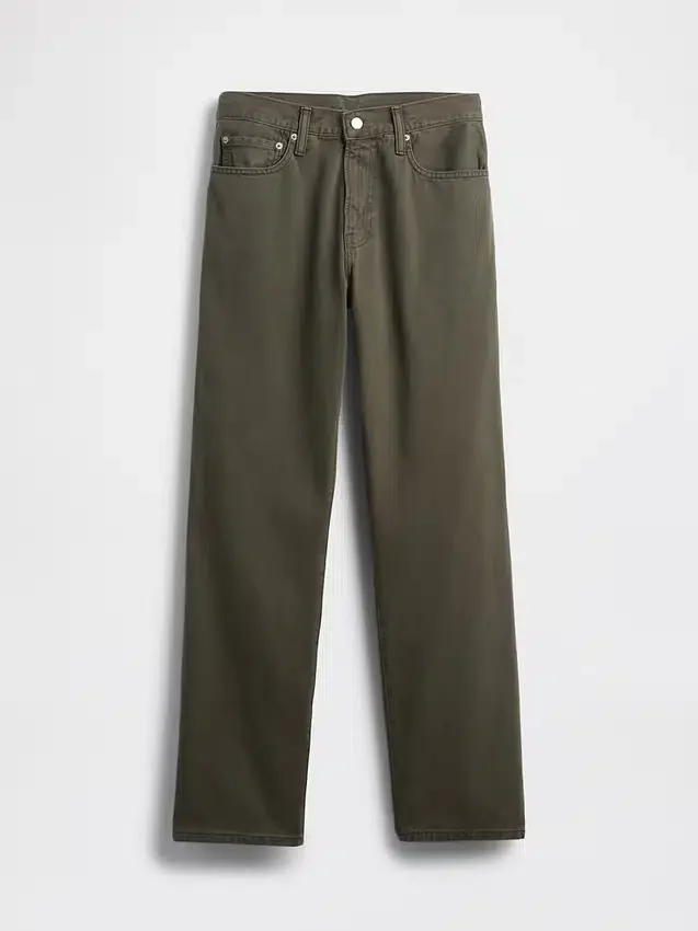 Locker sitzende Straight-Jeans