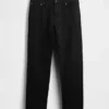 Locker sitzende Straight-Jeans