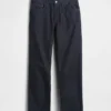 Locker sitzende Straight-Jeans