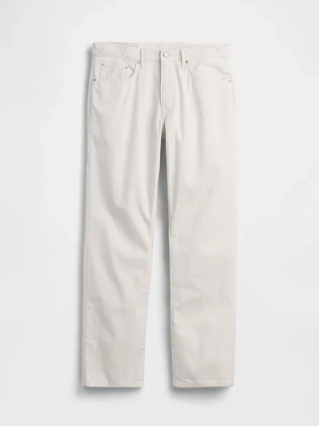 Locker sitzende Straight-Jeans