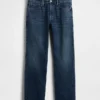 Locker sitzende Straight-Jeans