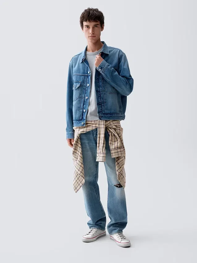 Lässige Icon-Jeansjacke