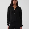 Locker sitzender Kapuzenpullover mit Reißverschluss aus 100 % Baumwolle