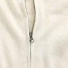 Locker sitzender Kapuzenpullover mit Reißverschluss aus 100 % Baumwolle