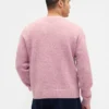Locker sitzender, kurzer Pullover mit V-Ausschnitt