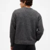 Locker sitzender Pullover aus Wollmischung mit Argyle-Muster