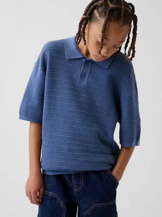 Locker sitzender Pullover für Kinder