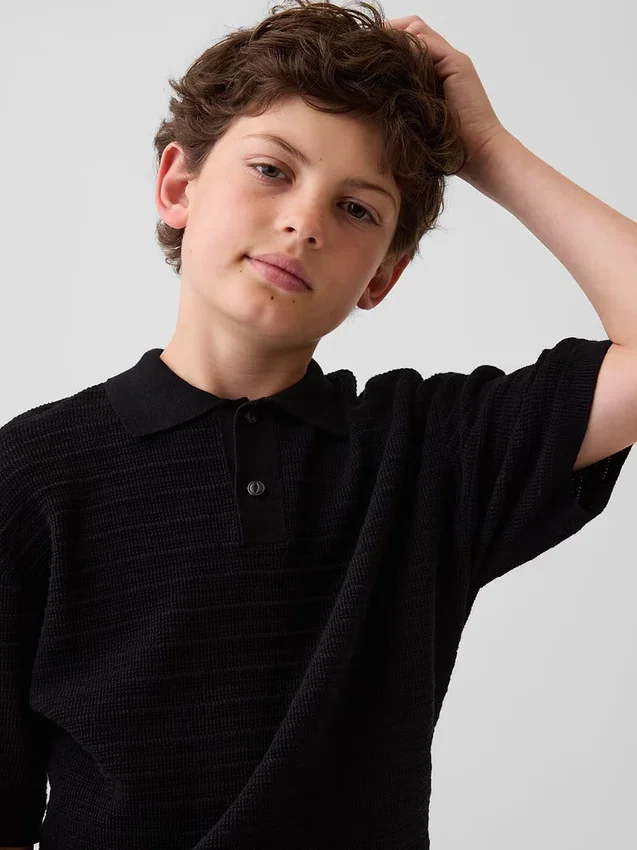 Locker sitzender Pullover für Kinder