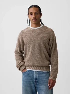 Locker sitzender Shaker-Pullover