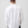 Locker sitzendes Hemd aus 100 % Leinen