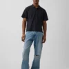 Locker sitzendes Piqué-Poloshirt