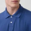 Locker sitzendes Piqué-Poloshirt
