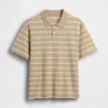 Locker sitzendes Piqué-Poloshirt