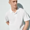 Locker sitzendes Piqué-Poloshirt