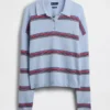 Locker sitzendes Poloshirt aus 100 % Baumwolle