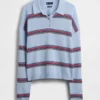 Locker sitzendes Poloshirt aus 100 % Baumwolle