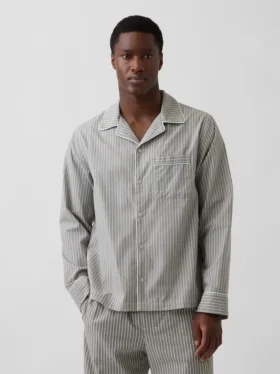Locker sitzendes Pyjamahemd