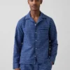 Locker sitzendes Pyjamahemd