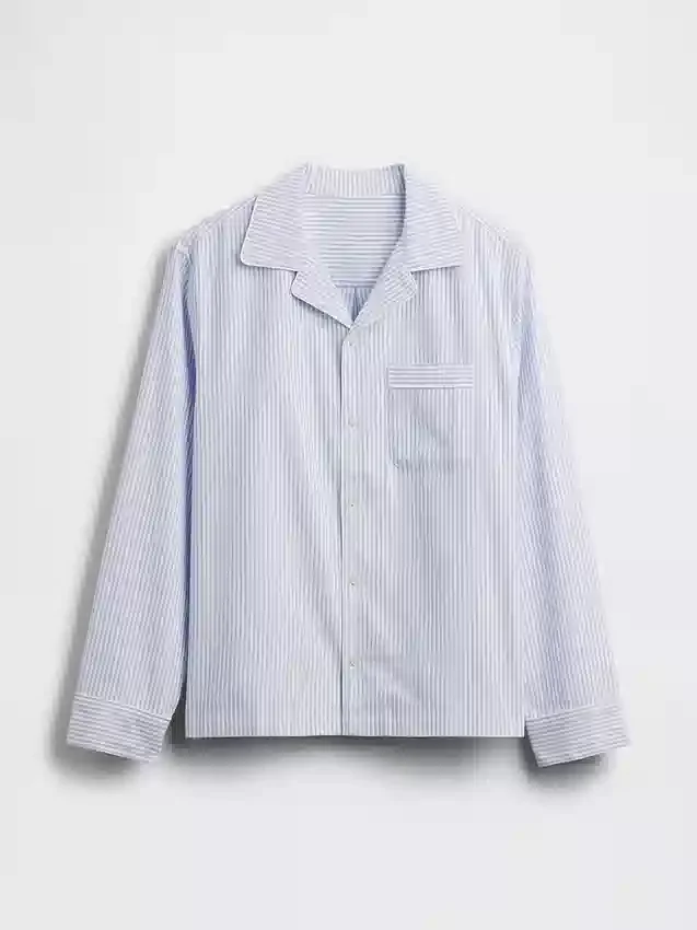Locker sitzendes Pyjamahemd
