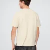 Locker sitzendes T-Shirt aus Piqué