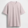 Locker sitzendes T-Shirt aus Piqué