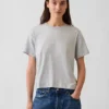 Locker sitzendes T-Shirt aus Supima®-Baumwolle