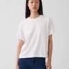 Locker sitzendes T-Shirt aus Supima®-Baumwolle