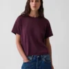 Locker sitzendes T-Shirt aus Supima®-Baumwolle