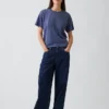 Locker sitzendes T-Shirt aus Supima®-Baumwolle
